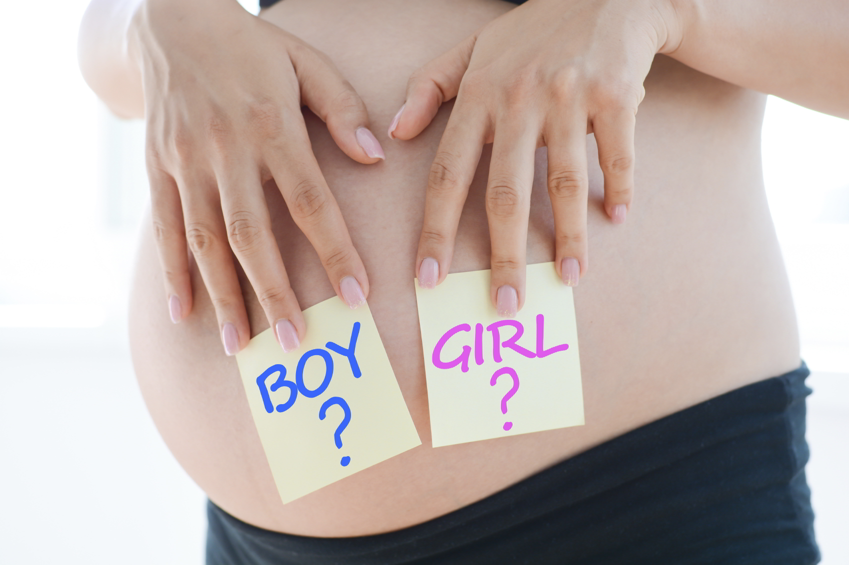 Gravid med en dreng eller en pige