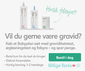 Køb Babyplan sæt med ægløsningstest, graviditetstest og folsyre og spar penge!