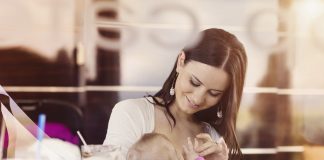 Hvor vigtigt er det at bøvse baby af efter amning?